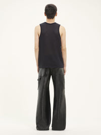 Sports mesh tank Top - Black