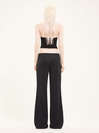Tracksuit interlock baggy Pant - Black