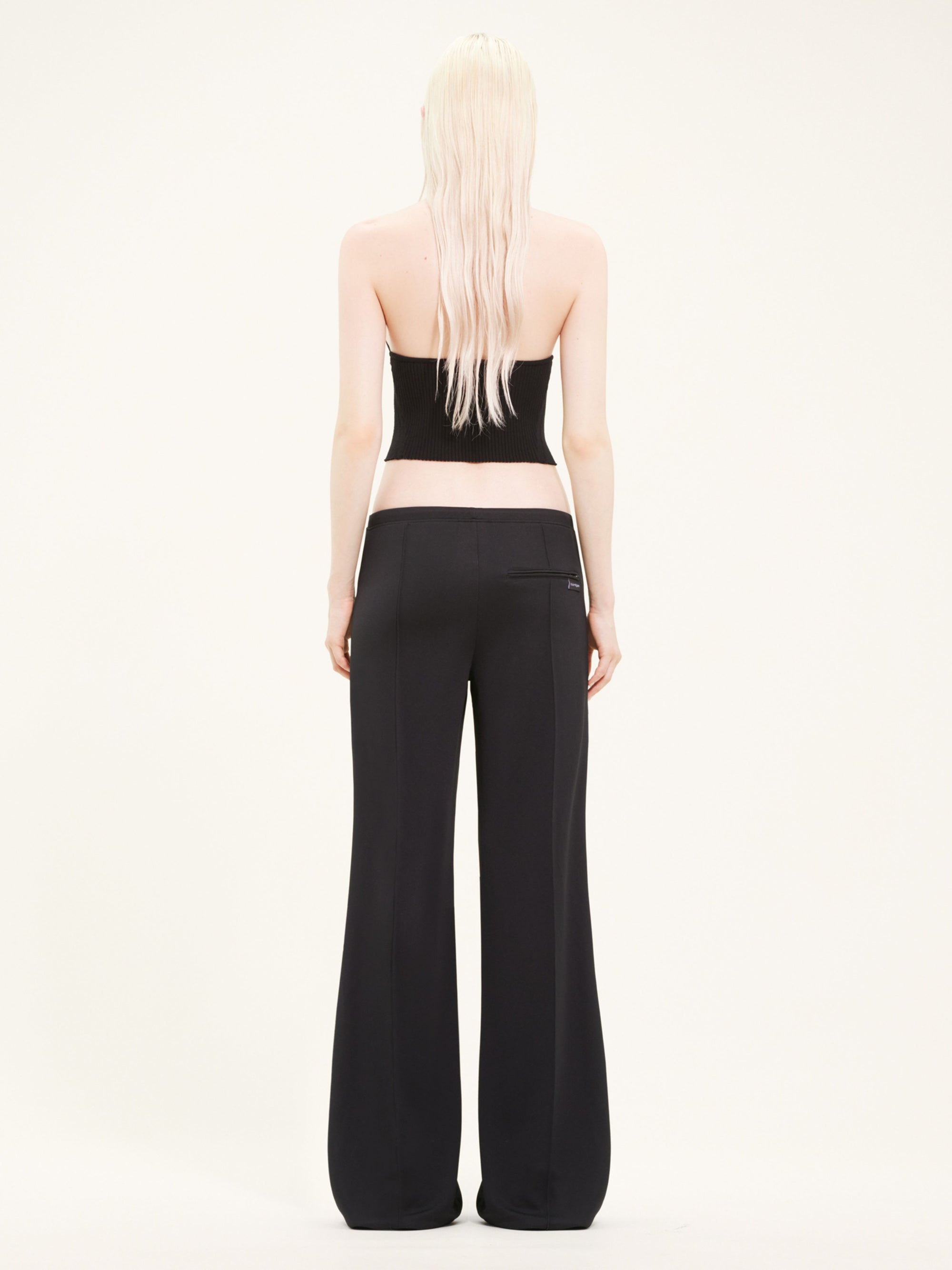 Tracksuit interlock baggy Pant - Black