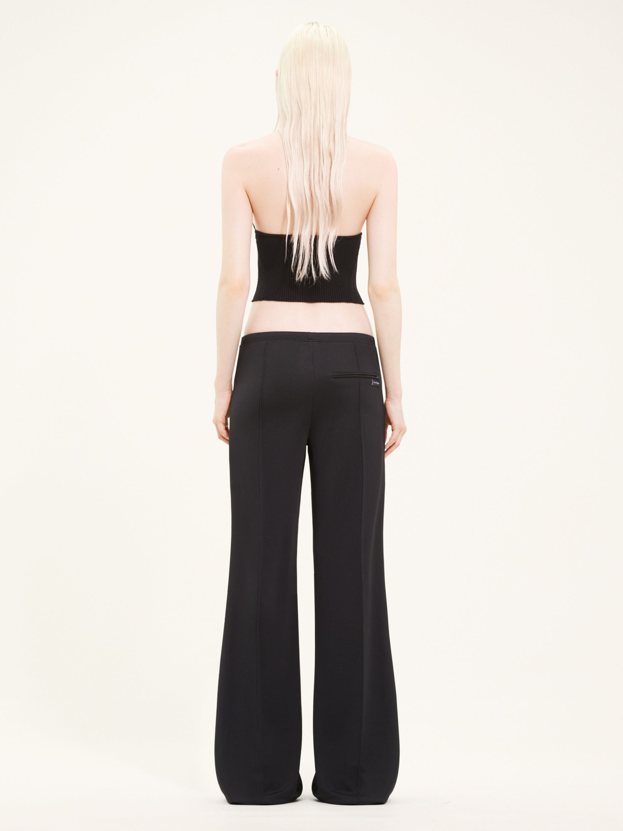 Interlock tracksuit baggy Pant - Black
