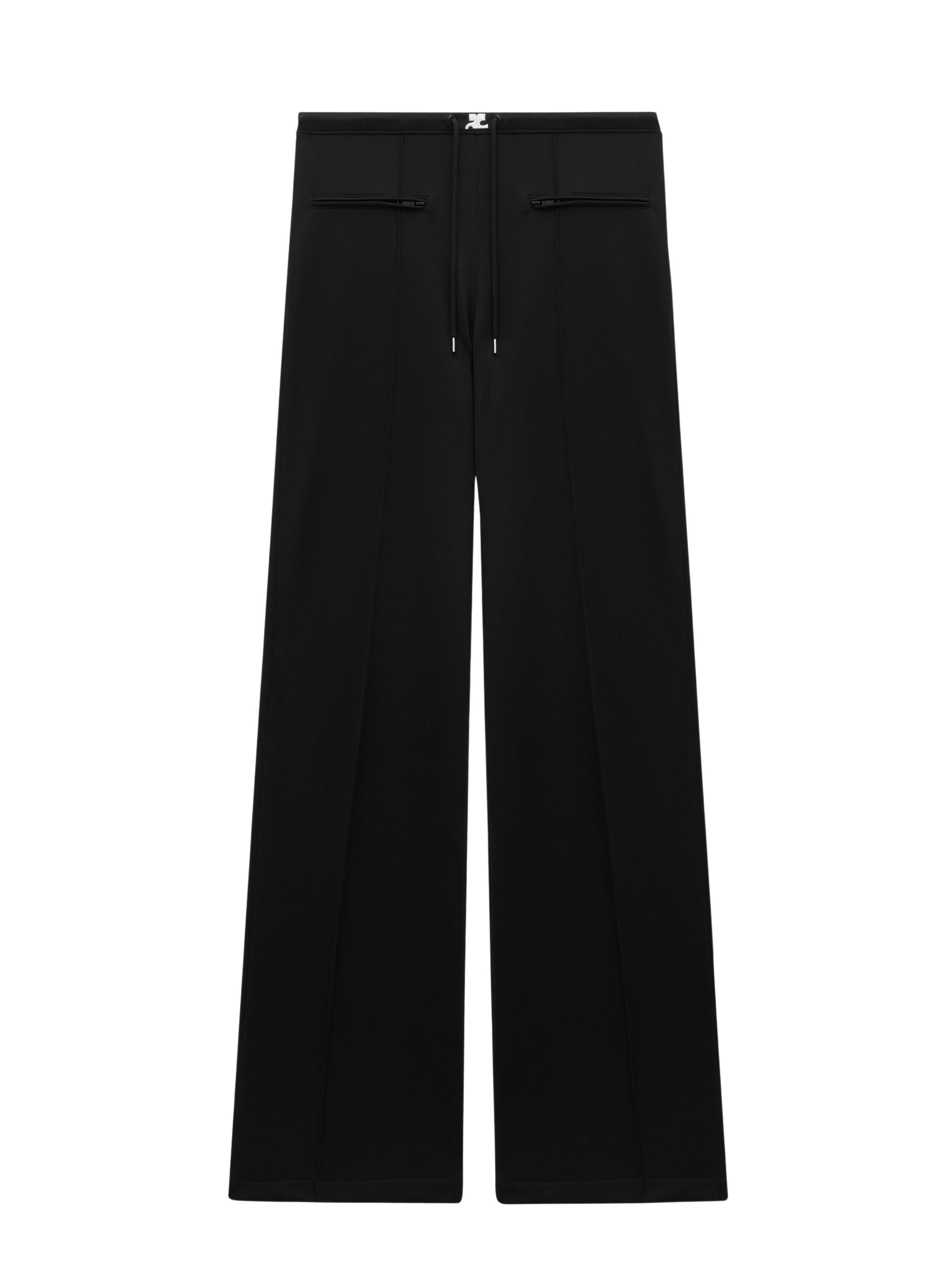Tracksuit interlock baggy Pant - Black