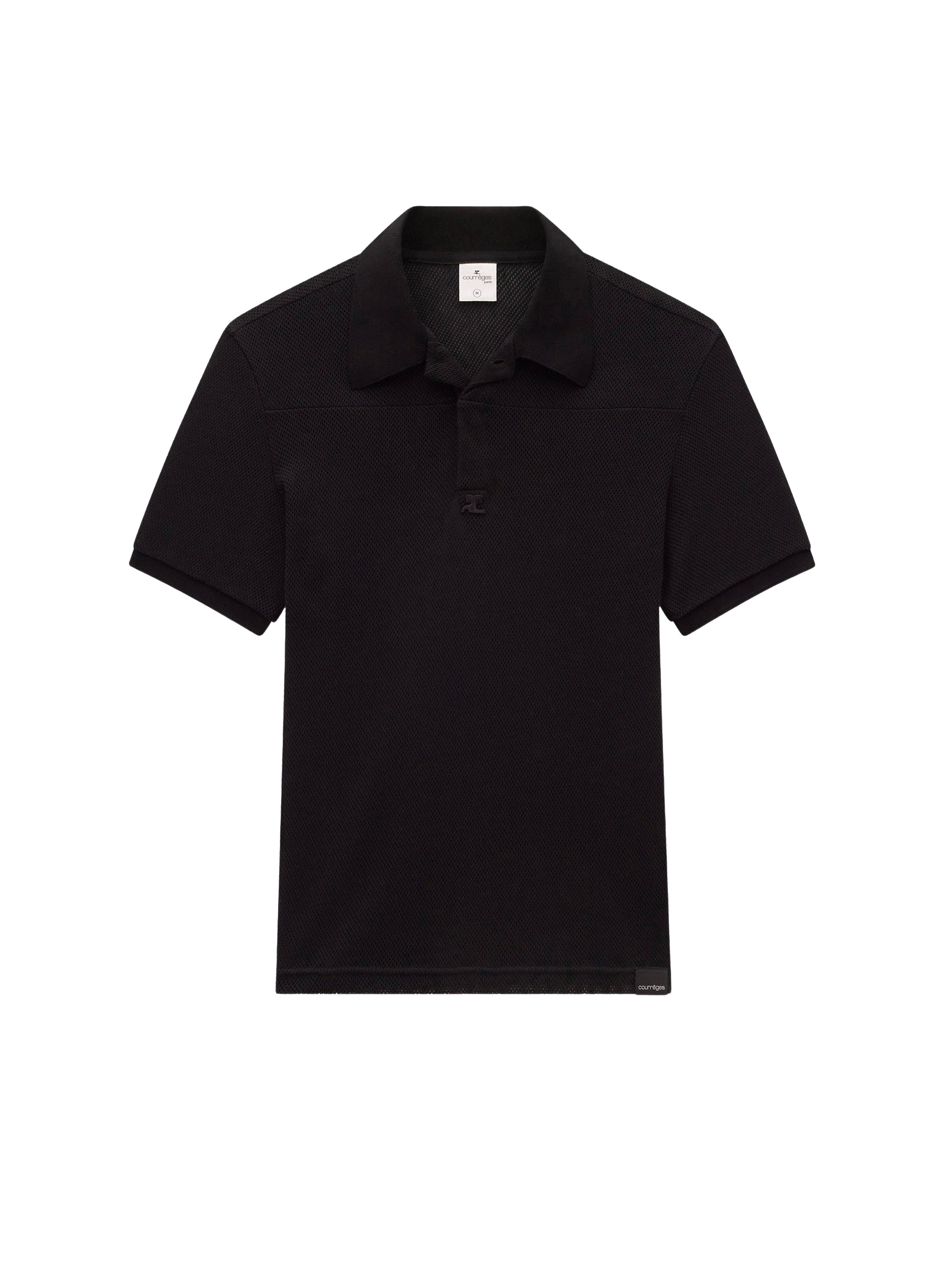Ac mesh Polo - Black