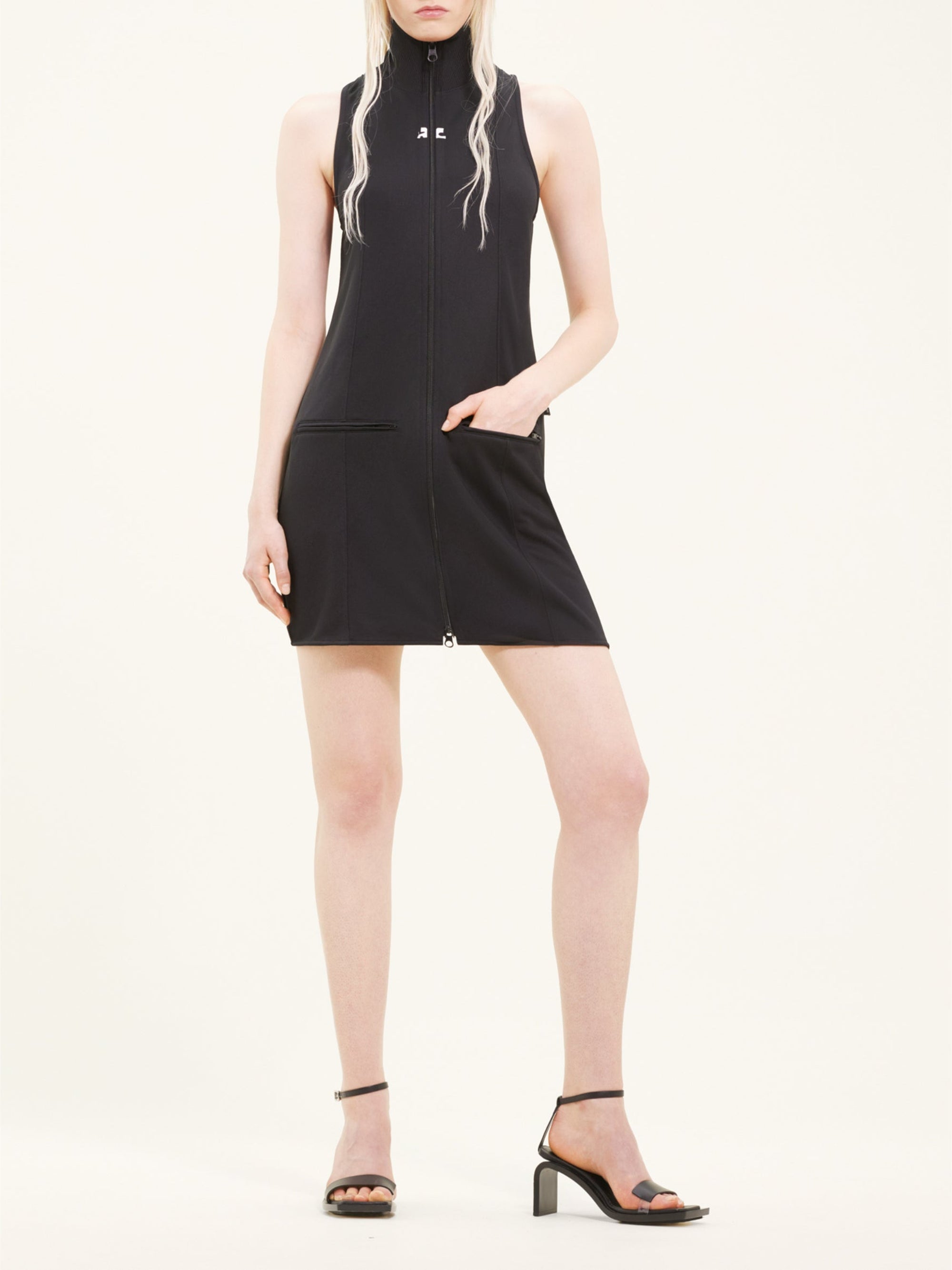 Interlock tracksuit Dress - Black