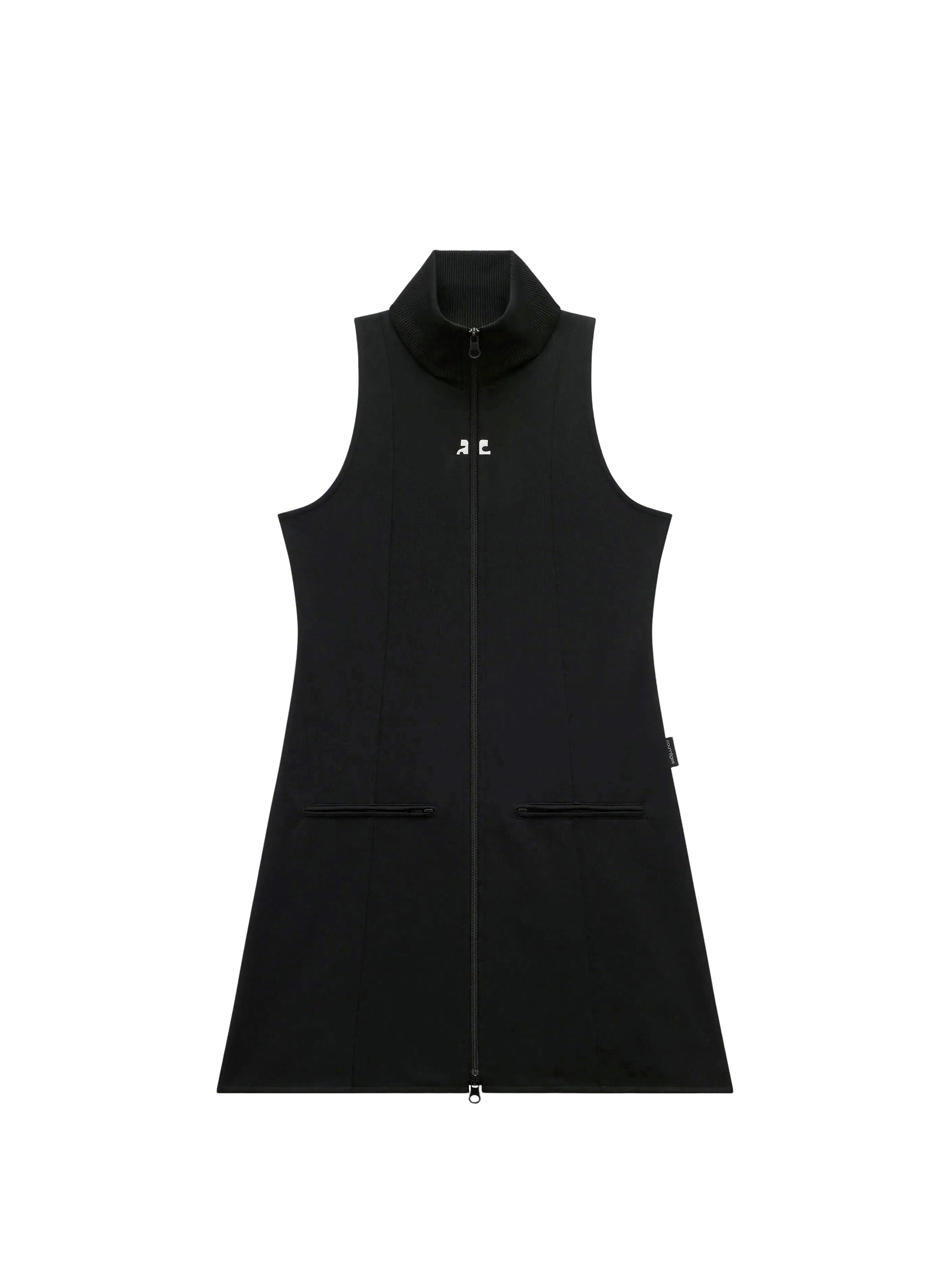 Interlock tracksuit Dress - Black