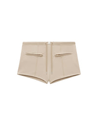 Interlock tracksuit mini Short - Sand