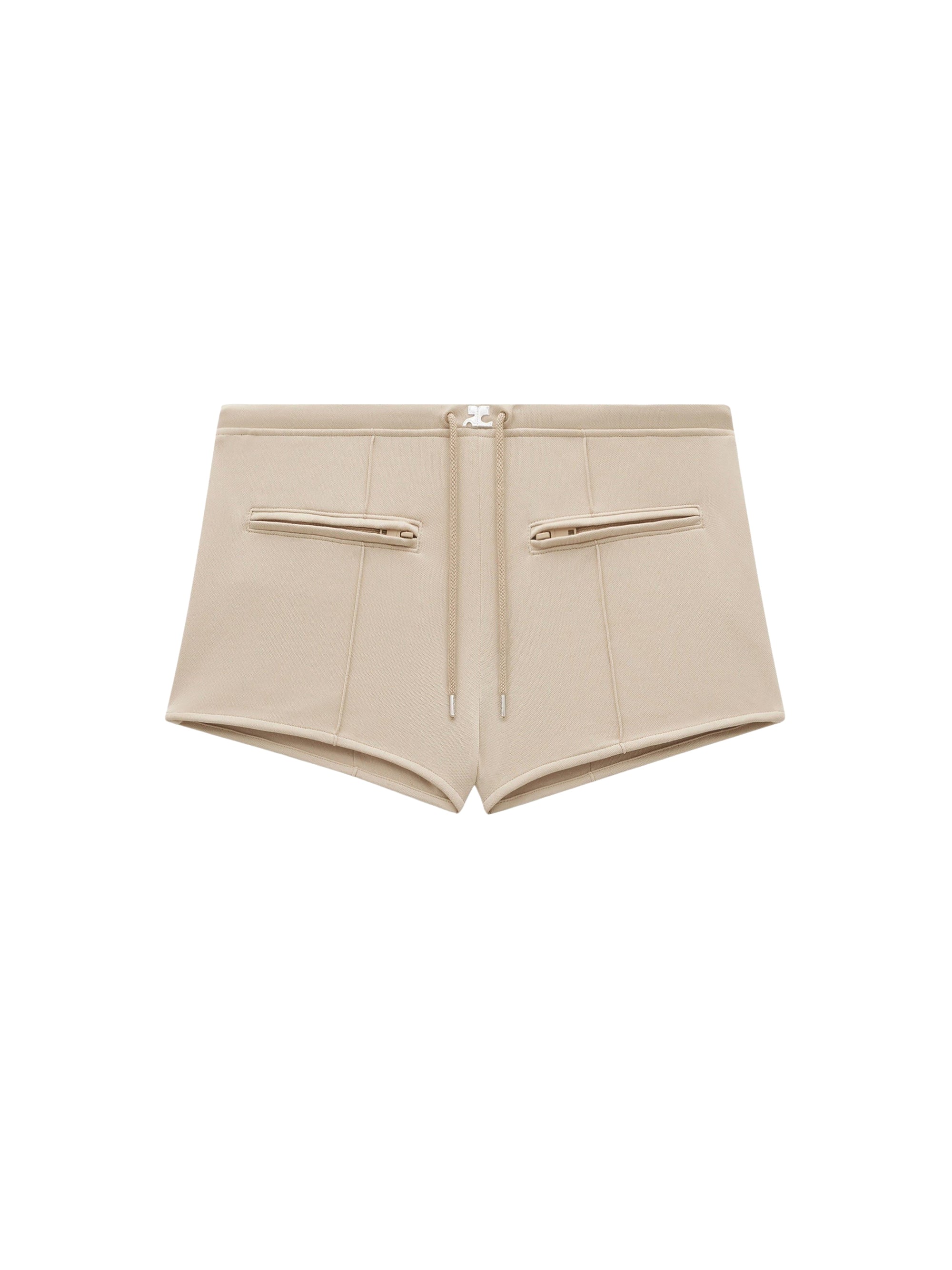 Interlock tracksuit mini Short - Sand