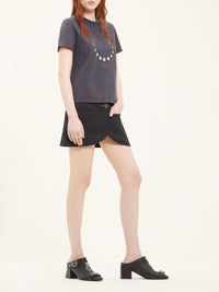 Ac moon stonewashed T-shirt - Stonewashed Grey