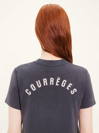 Ac moon stonewashed T-shirt - Stonewashed Grey