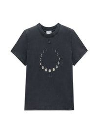Ac moon stonewashed T-shirt - Stonewashed Grey