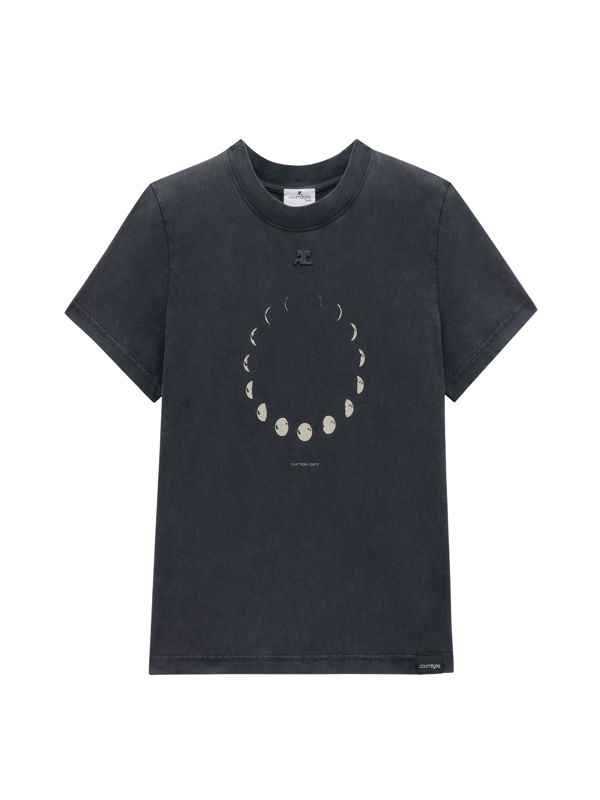 Ac moon stonewashed T-shirt - Stonewashed Grey