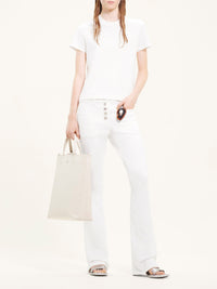 Ac straight printed T-Shirt - Heritage White