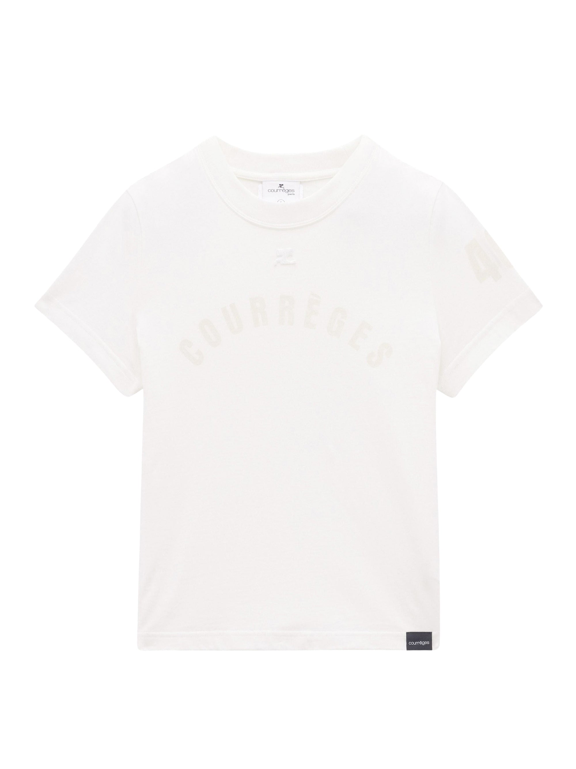 Ac straight printed T-Shirt - Heritage White