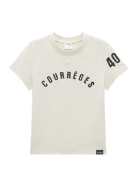Ac straight printed T-Shirt - Lime Stone
