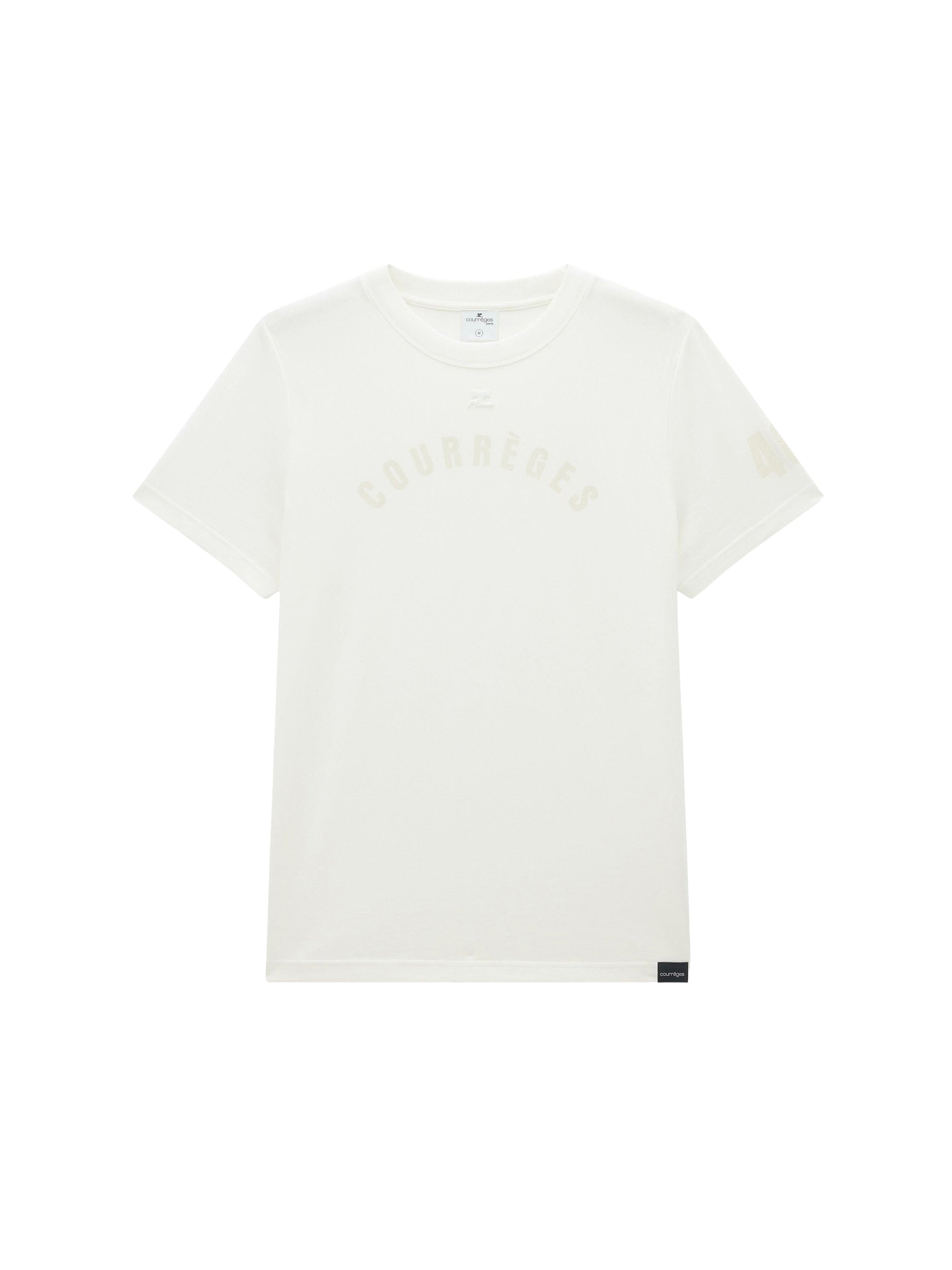 Ac straight printed T-Shirt - Heritage White