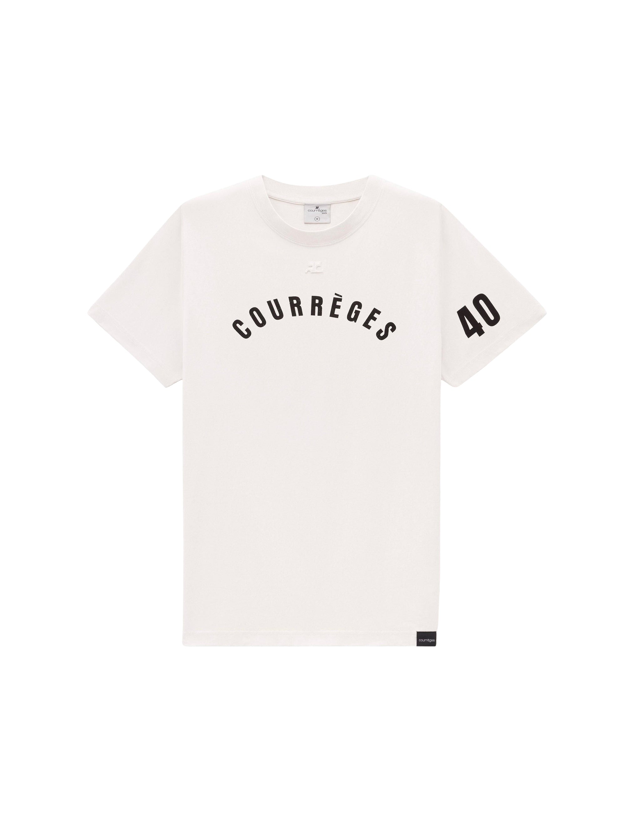 Ac straight printed T-Shirt - Lime Stone