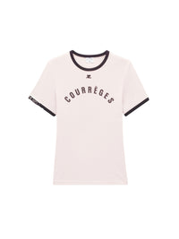 Buckle contrast printed T-Shirt - Lime Stone & Black
