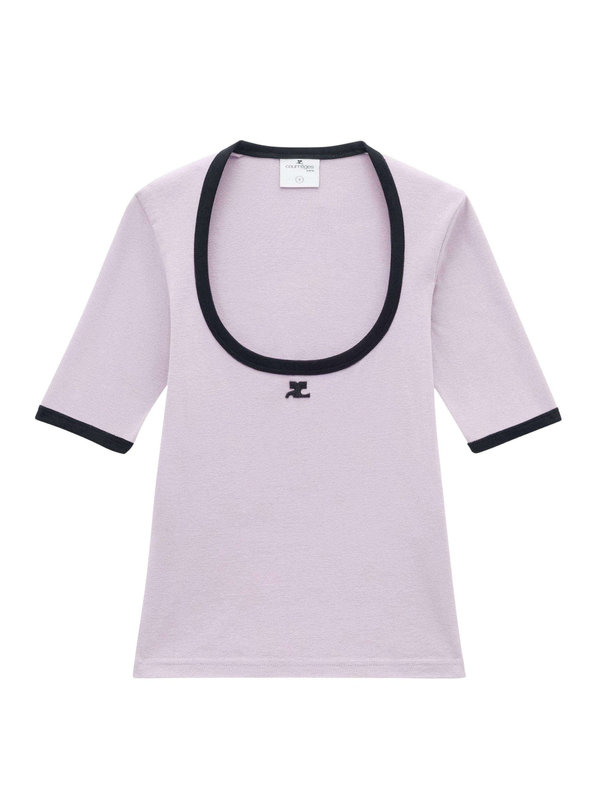 Holistic contrast T-Shirt - Smoke Grey & Black