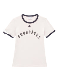 Buckle contrast printed T-Shirt - Lime Stone & Black