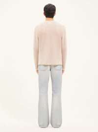 Mesh long sleeves T-Shirt - Sand