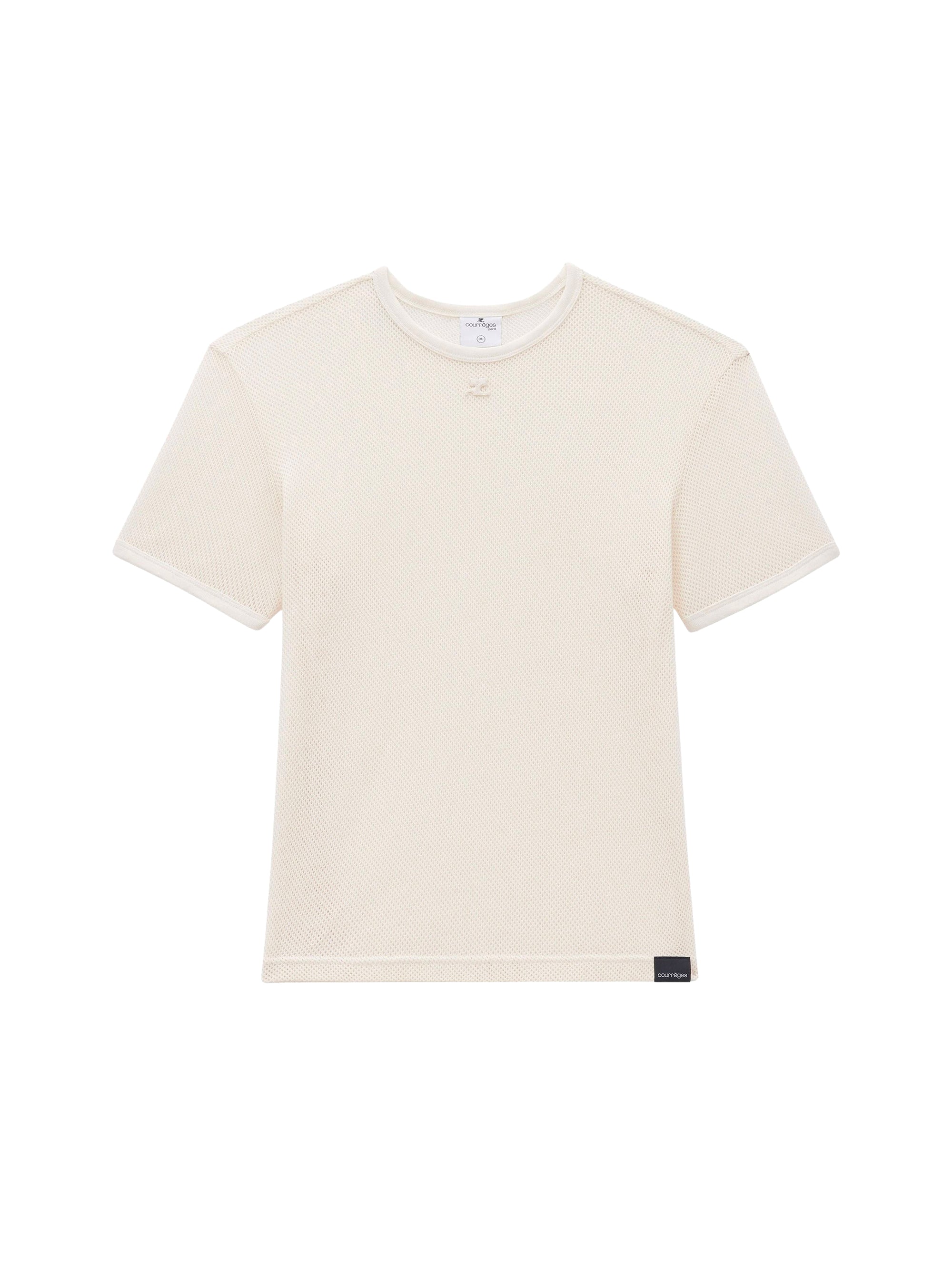 Ac mesh T-Shirt - Natural