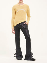 Baseball printed mesh T-Shirt - Pollen