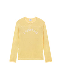 Baseball printed mesh T-Shirt - Pollen