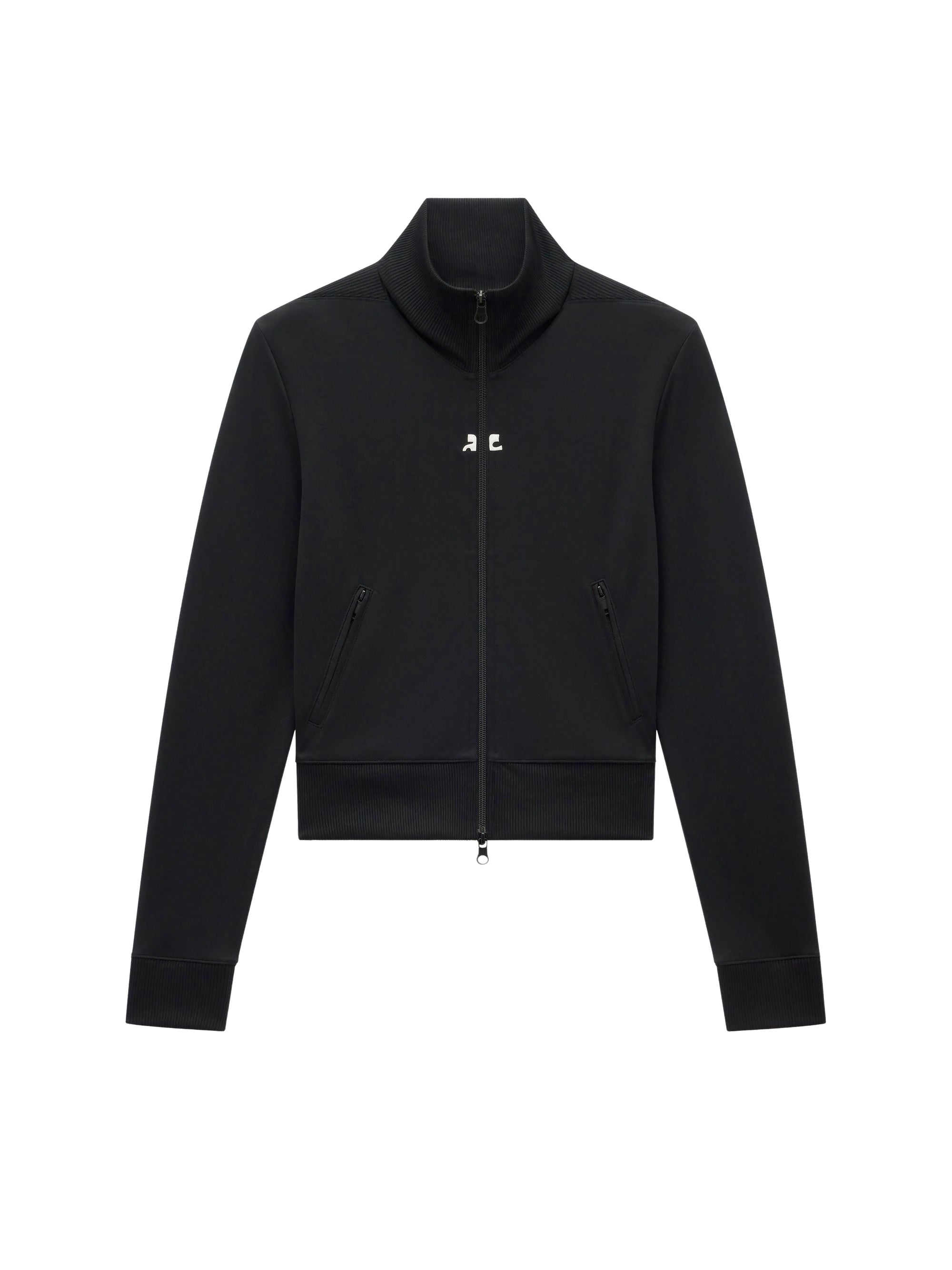 Interlock tracksuit Jacket - Black