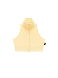 Interlock tracksuit cropped Sweatshirt - Yellow