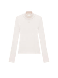 Reedition rib knit Sweater - Lime Stone