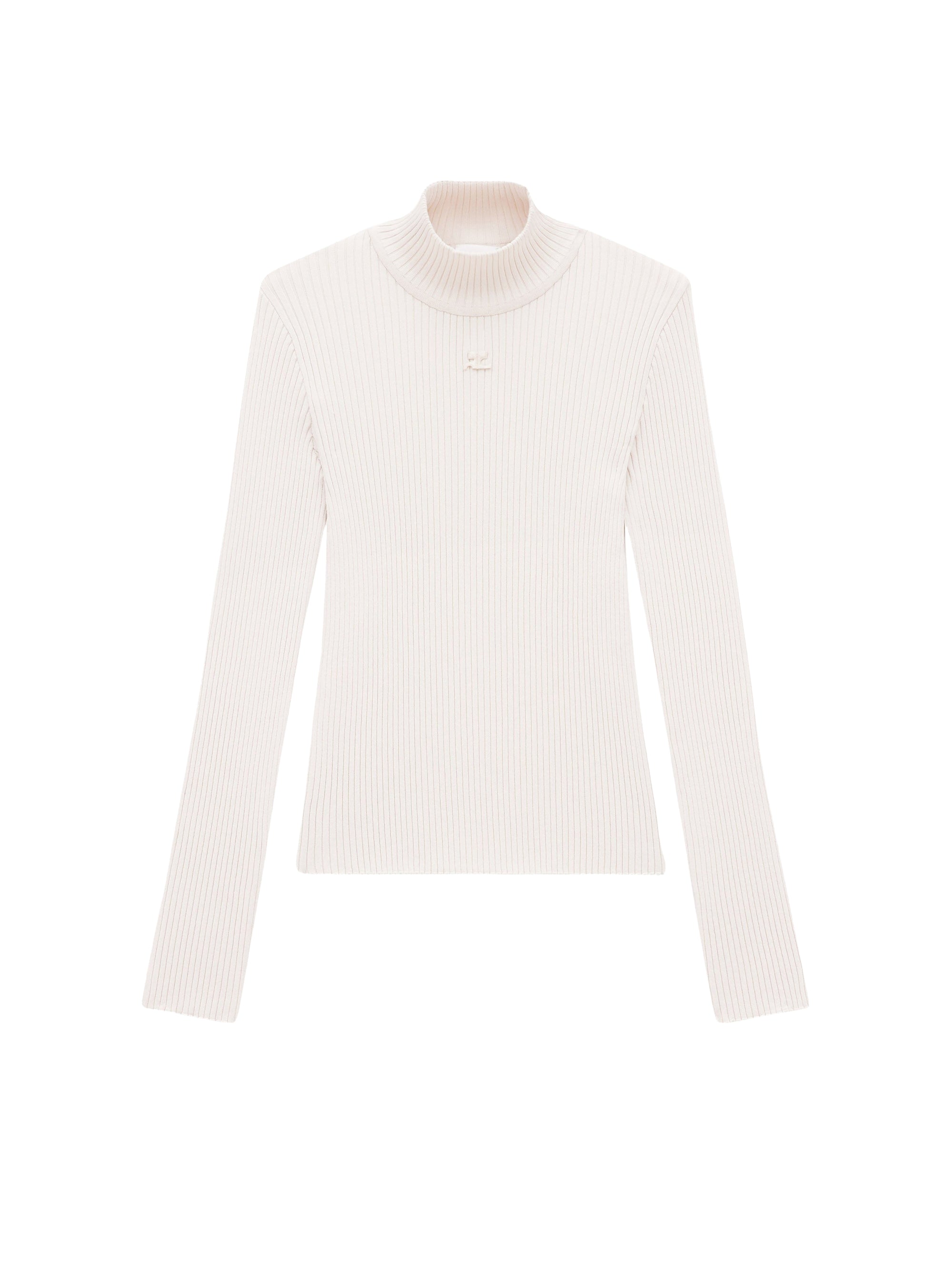 Reedition rib knit Sweater - Grey