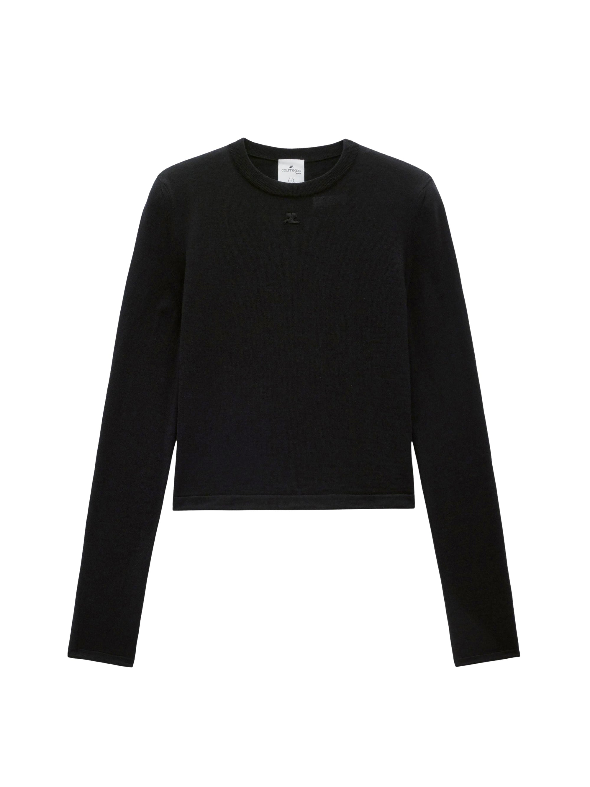 Light wool Sweater - Black