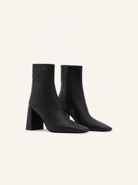 Heritage leather ankle Boots - Black