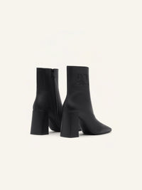 Heritage leather ankle Boots - Black