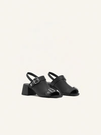 Gogo leather Sandals - Black