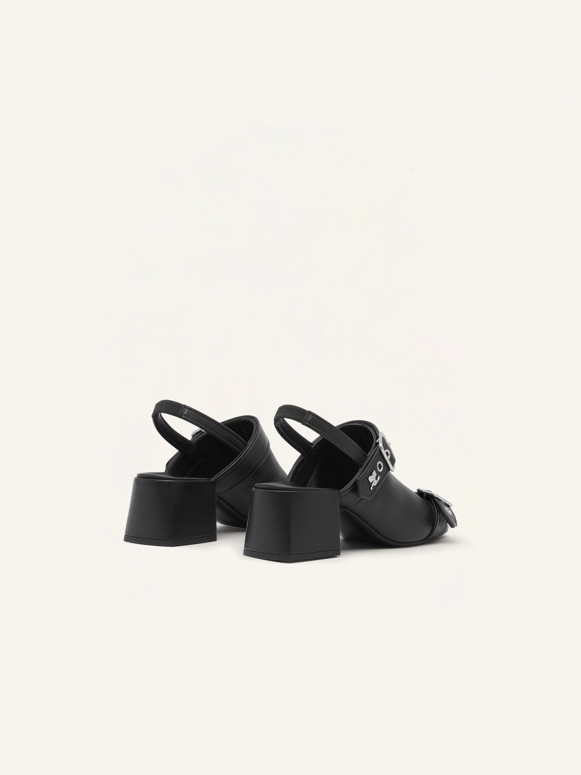 Gogo leather Sandals - Black