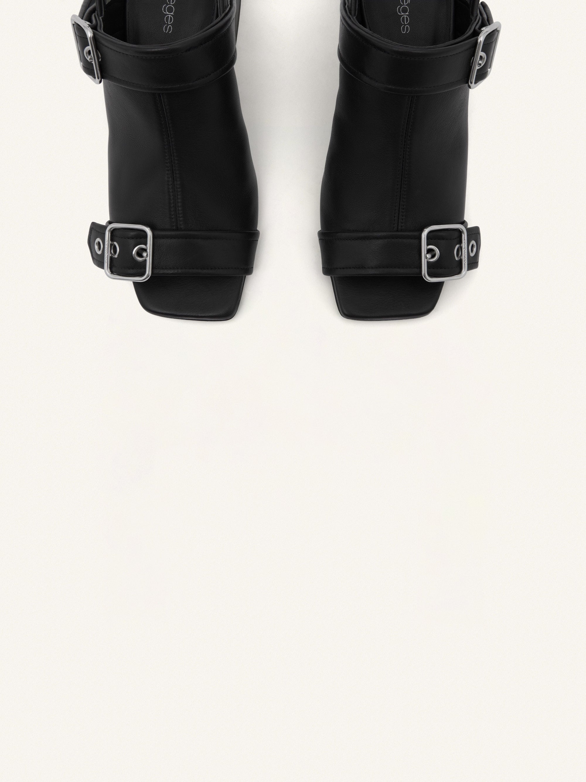Gogo leather Sandals - Black
