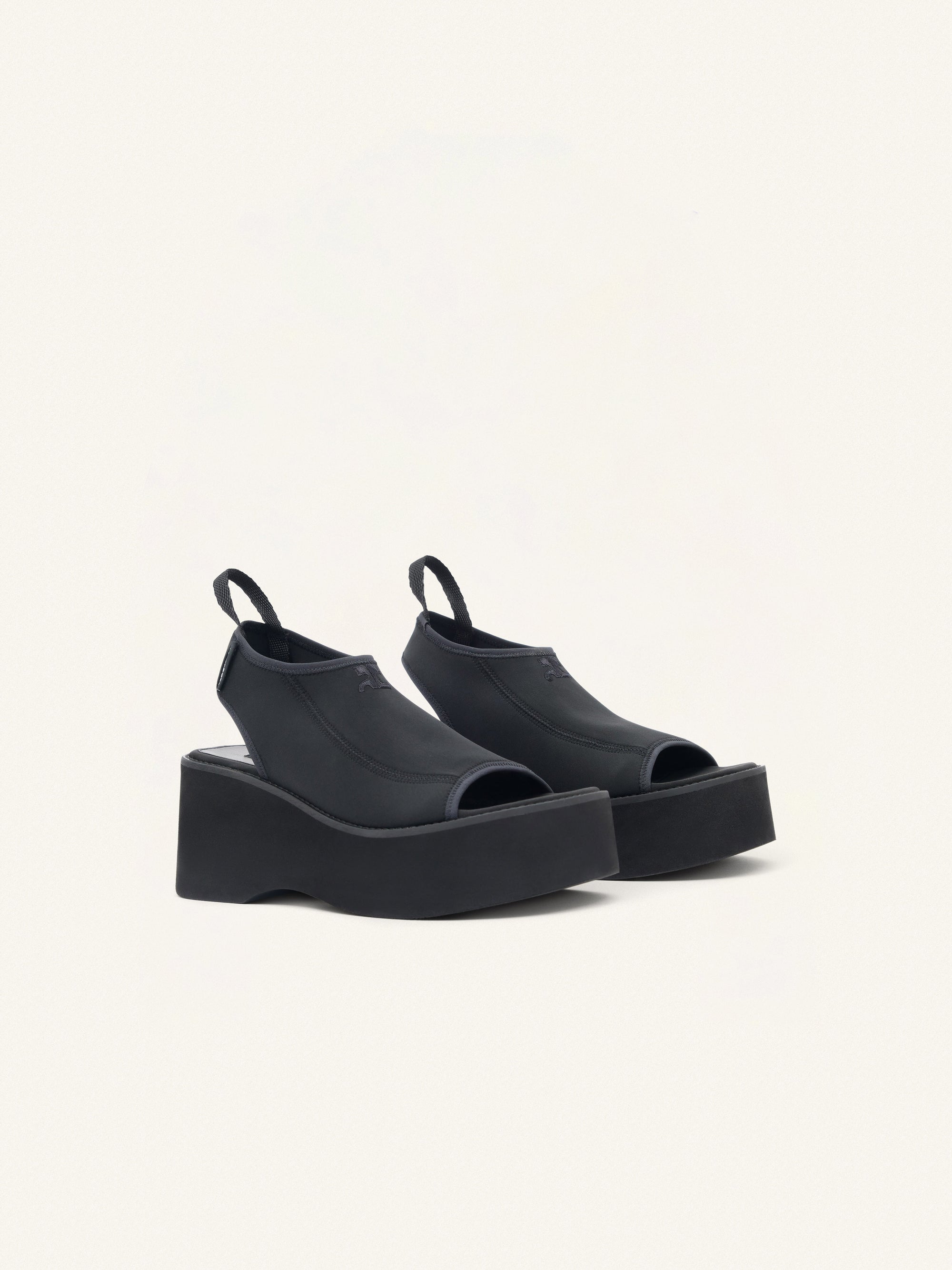 Scuba wave Sandals - Black