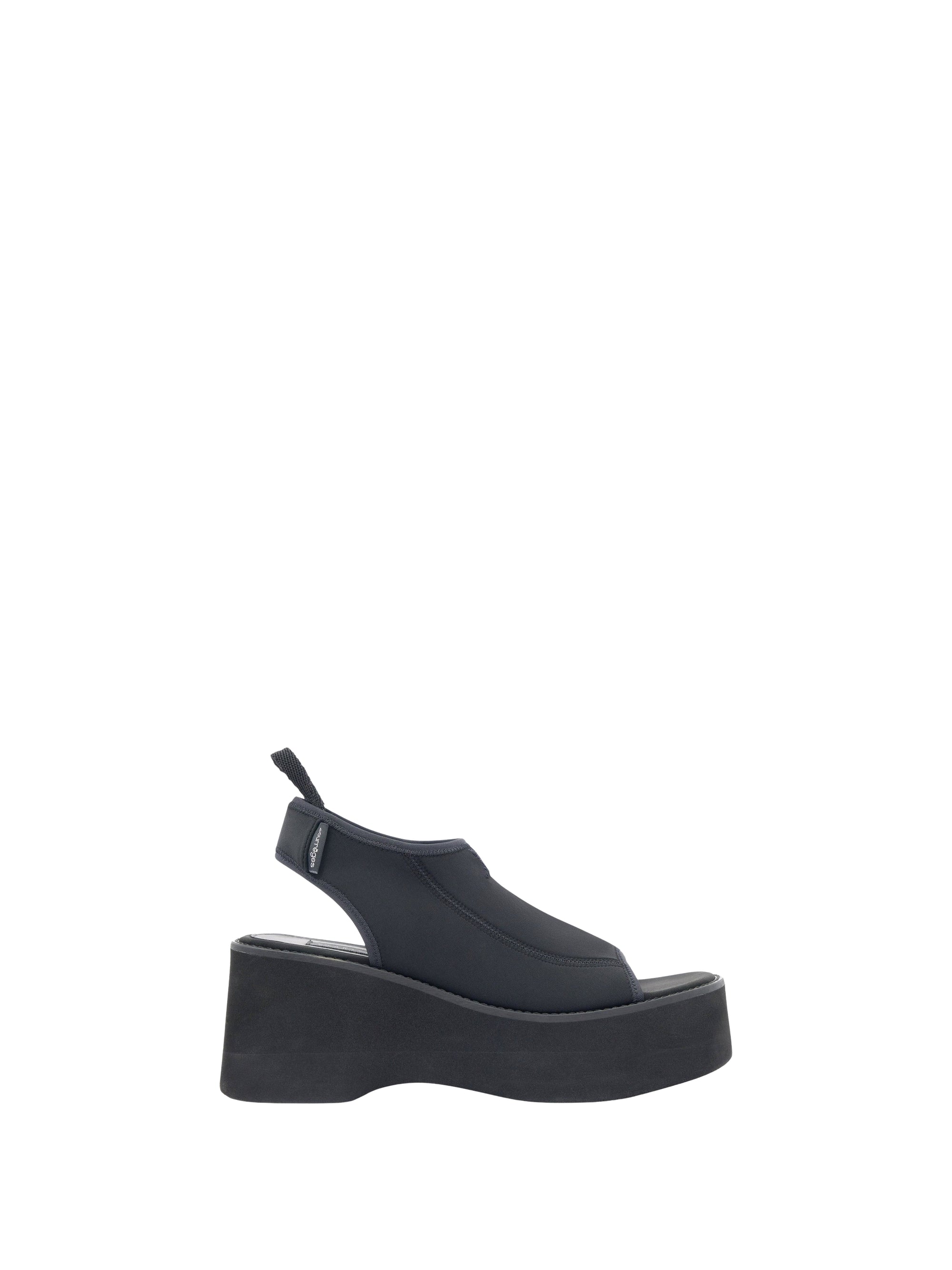 Scuba wave Sandals - Black