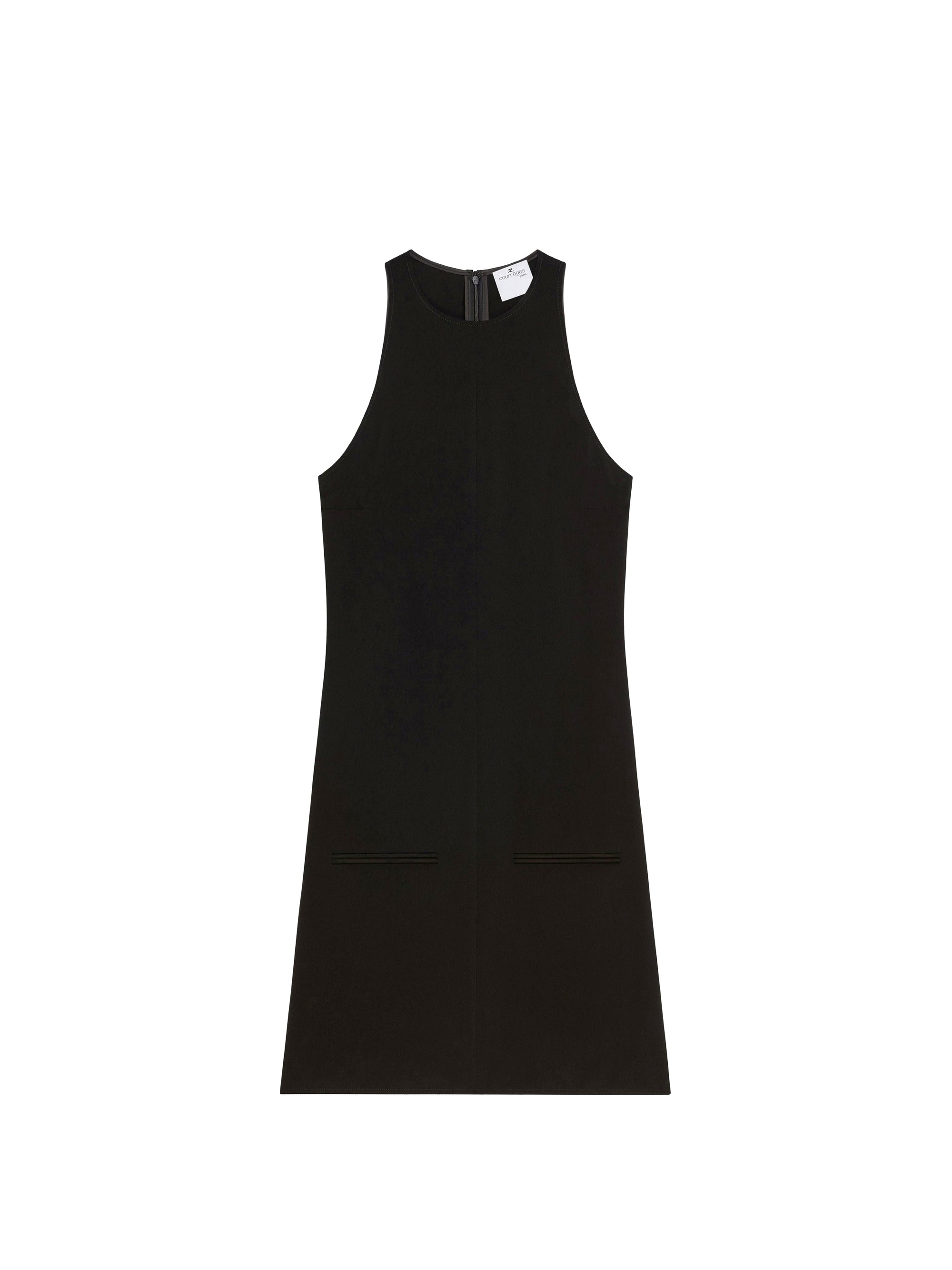 Heritage a-line Dress - Black