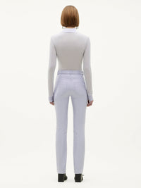 Straight-leg vinyl Pant - Purple