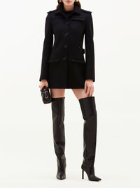 Heritage wool Coat - Black