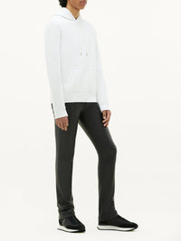 Swallow fleece Hoodie - White