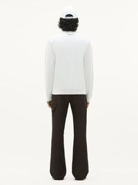 Swallow fleece Sweatshirt - Heritage White