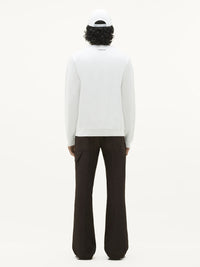 Swallow fleece Sweatshirt - White