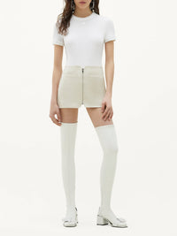 Bumpy signature T-shirt - White