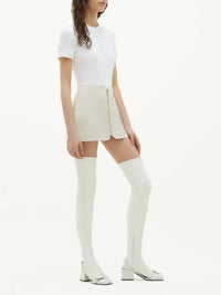 Bumpy signature T-shirt - White