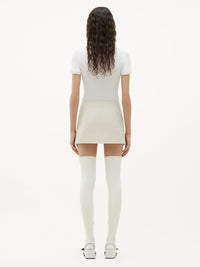 Bumpy signature T-shirt - White