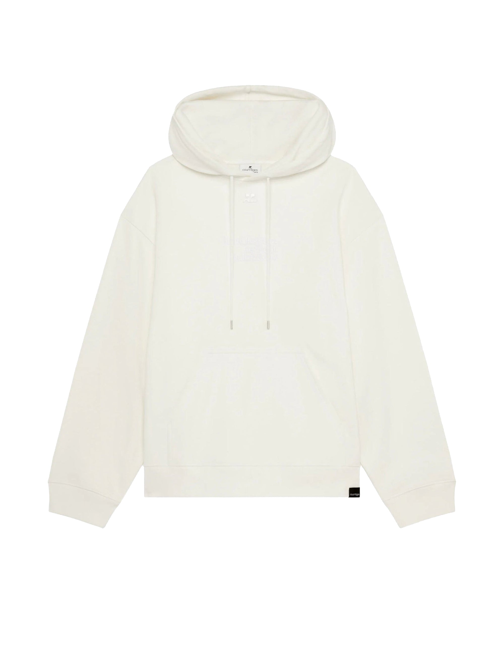 Swallow fleece Hoodie - White