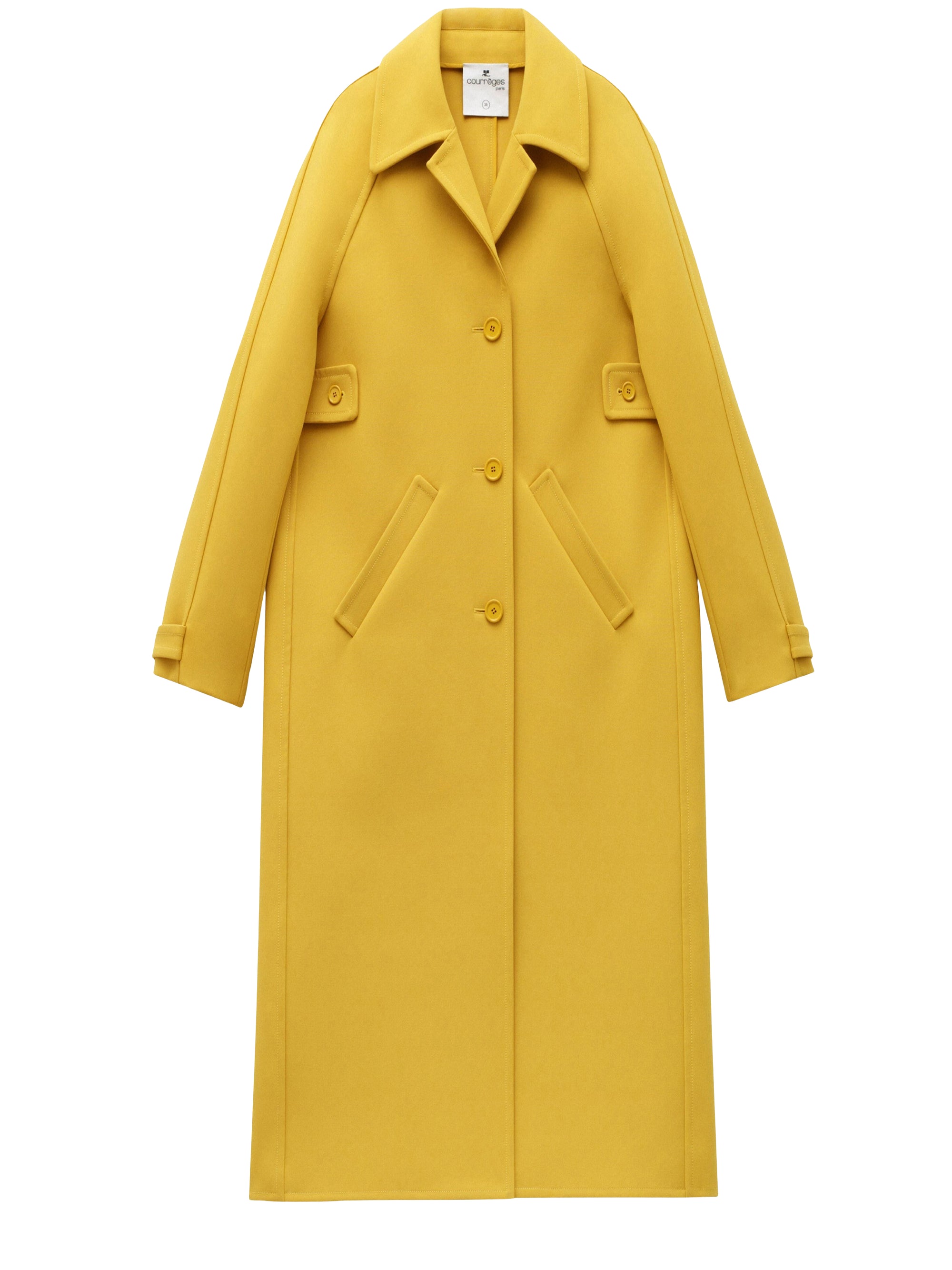 Oversized Coat - Ocre
