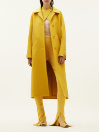 Oversized Coat - Ocre